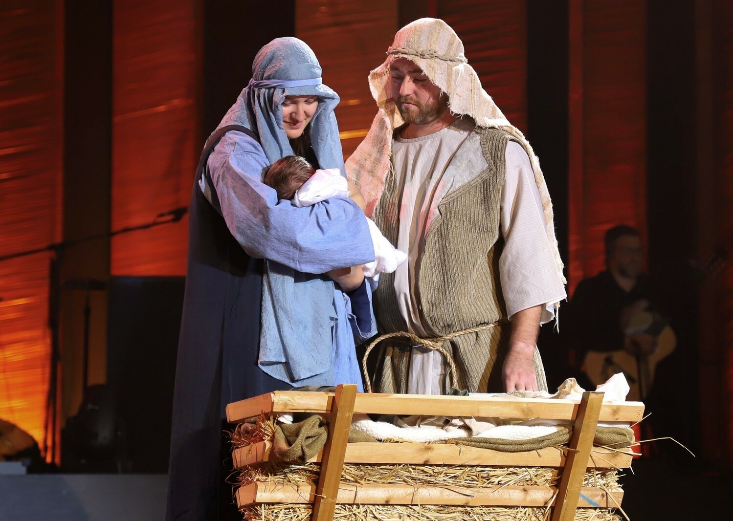 New Hope Baptist Church in Fayetteville celebrates the Christmas season with a live Nativity. (Photo/New Hope Baptist Church)
