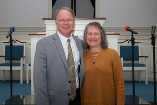 Reverend Joey Smith and his wife Julie.