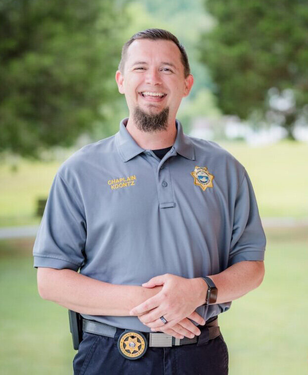 Michael Koontz serves as a chaplain for the Roane County Sheriff’s office in Roane County, Tennessee. (Photo/Michael Koontz via NAMB)