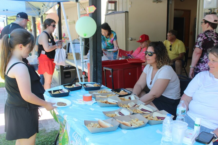 While kids' lunches were free, lunches for adults were $5.