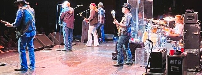 The Marshall Tucker Band performed at the Thrasher-Horne Center in 2022.