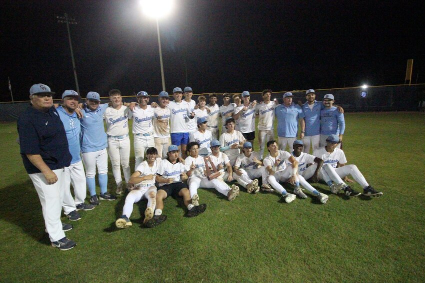 St. Johns Country Day School pulled out a seventh inning 8-7 come-from-behind walk off win over University Christian to win region 1-1A title.