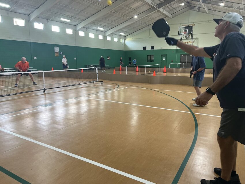 As many as 120 players are expected to participate in a pickleball tournament at Thomas Hogans Memorial Gym. The entry fee is $25 worth of groceries for the Food Pantry of Green Cove Springs.