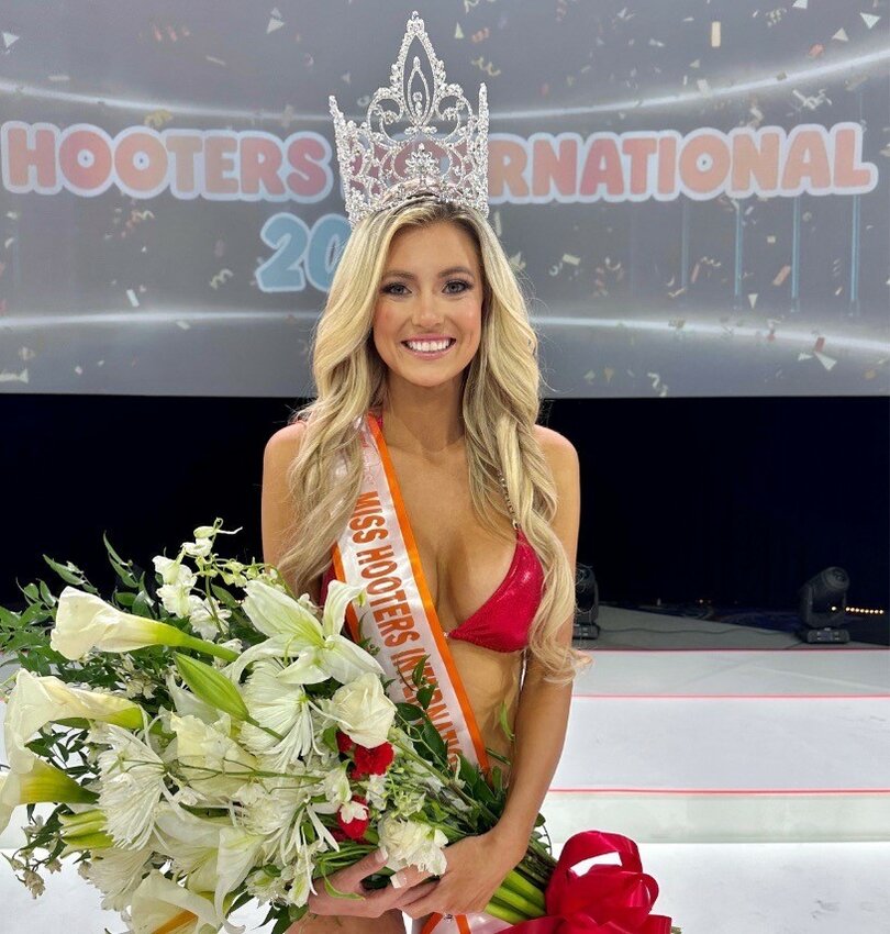 Emily Johnson, a server at the Hooters in Orange Park since 2017, was crowned Miss Hooters International at the 26th annual Miss Hooters International Pageant held on Aug. 4 at Caesars Palace in Las Vegas. Johnson won $30,000 and several unique associated benefits, such as being able to fulfill her dream of becoming an occupational therapist.