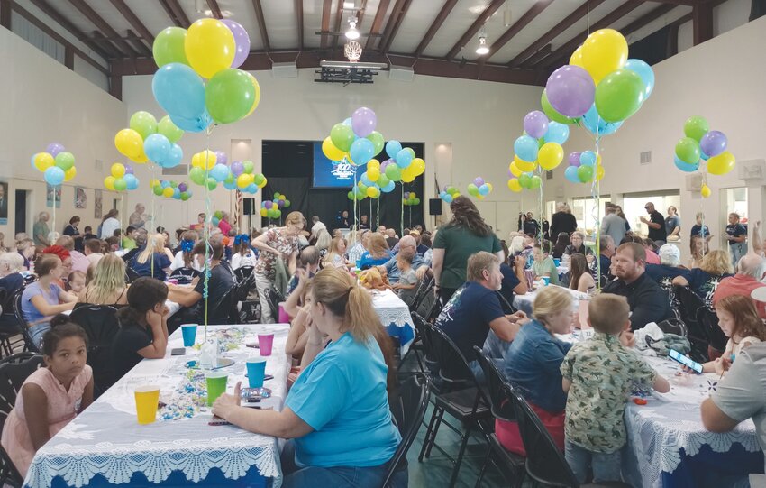 Residents filled the refectory and sanctuary for the Community Church of Keystone Heights&rsquo;s Centennial Celebration.