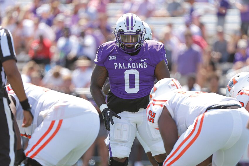 Former Fleming Island High defensive end and wrestling standout Jeremiah Jackson is stellar starter for Furman along with linebacker Alex Maier, also of Fleming Island.