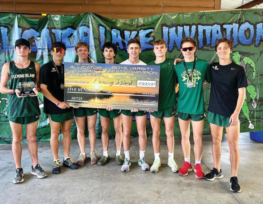 Fleming Island&rsquo;s boy cross country got an outstanding 1-2 finish from John Keester IV and Graham Myers to take the team title at the Alligator Lake Invitational in Lake City.