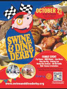 Guests at this year&rsquo;s Swine and Dine Derby can enjoy the best of two pork delights &ndash; a dinner of barbecue or cheering on their favorite swine in a race.