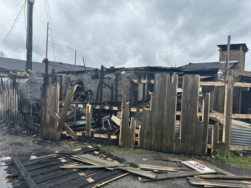Employees Heather Roberts and Daniel Petty were at the scene in the middle of the night, and they could only watch the restaurant &ndash; and their jobs &ndash; being destroyed by the fire.