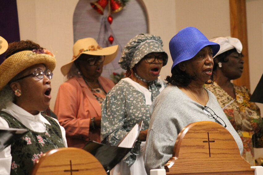 The chorus of Friends of Augusta Savage Arts and Community Center