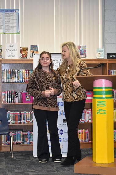 Sixth-grader Arya Seker and W.E. Cherry Principal Angela Whiddon were picked for the Florida Prepaid College Scholarship and Florida TaxWatch Principal Leadership Award Thursday. The school was one of only five elementaries in the state to be selected.