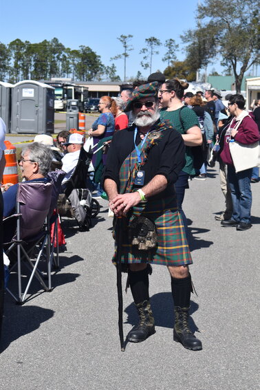 The Northeast Florida Scottish Games allows those with Scottish heritages to proudly display clothing that accentuates their homeland's culture and identity.