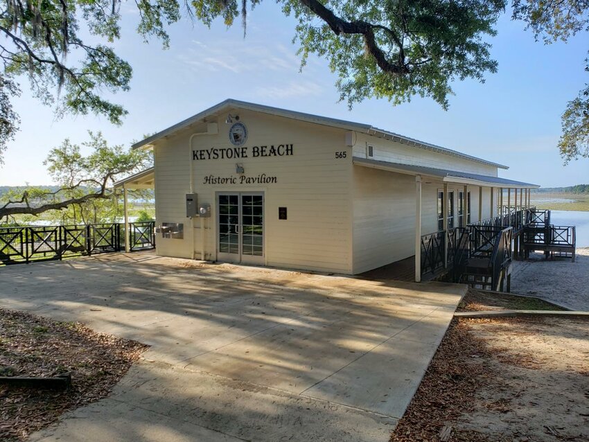The Keystone Heights Historic Pavilion was once part of the original resort.