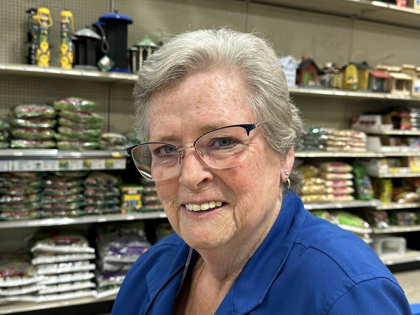 Joan Saunders started as a part-time cashier at ACE Hardware in Green Cove Springs, but &quot;doors kept opening&quot; for her, leading to her surpassing 50 years with the company - more than 30 as a store manager.