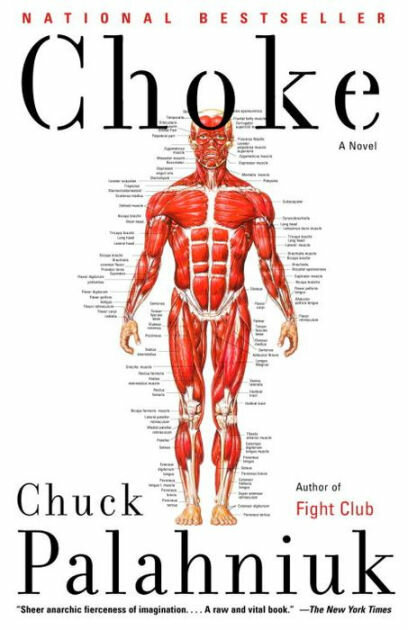 The official cover of &ldquo;Choke&rdquo; by Chuck Palahniuk