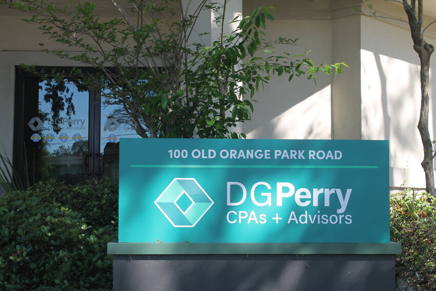 DGPerry CPAs + Advisors at its location on 100 Old Orange Park Road.