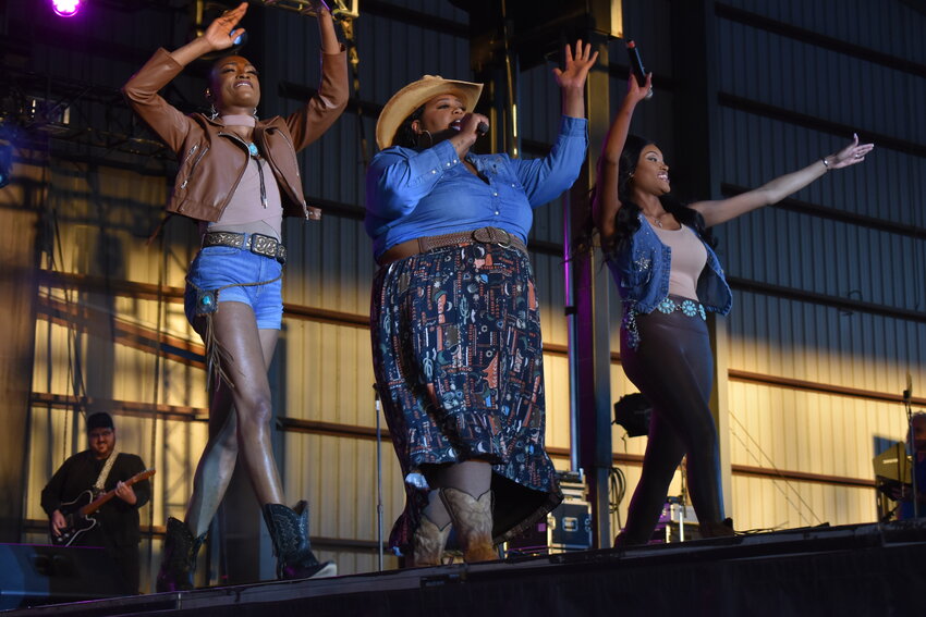 Chapel Hart brought energy, talent and a sassy setlist to the Cattleman's Arena Friday night.