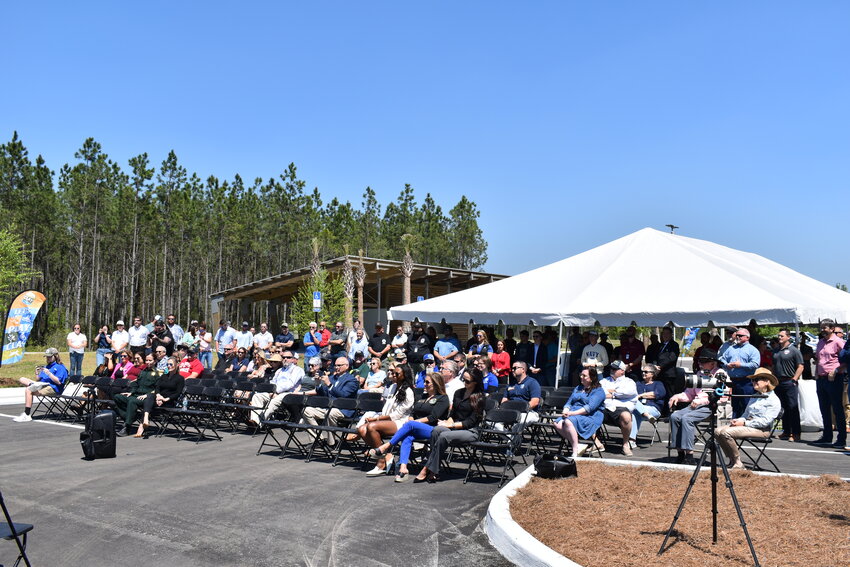More than 100 city, county, state and federal officials celebrated the grand opening of the Clay County Regional Sports Complex on April 5 on State Road 21 near SR 16.