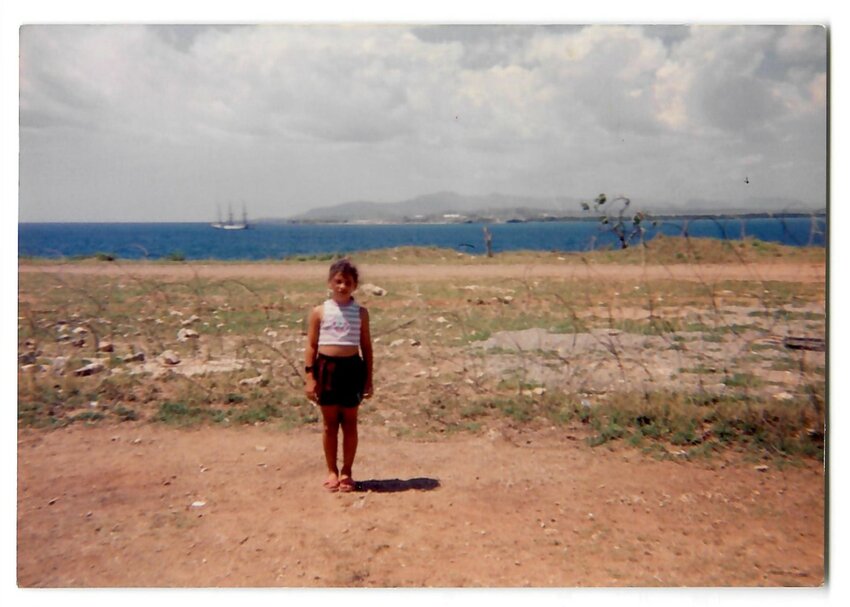 Celia E. Ochoa at Guantanamo Bay in September 1994.