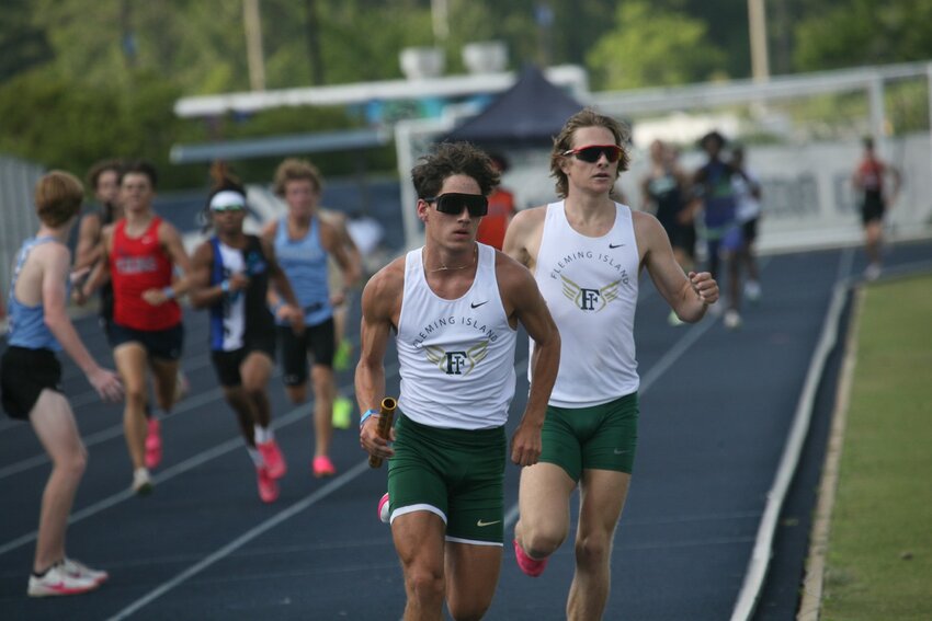 Fleming Island's 4 X 800 relay team is the favorite to win in Class 3A on Thursday at the University of North Florida.