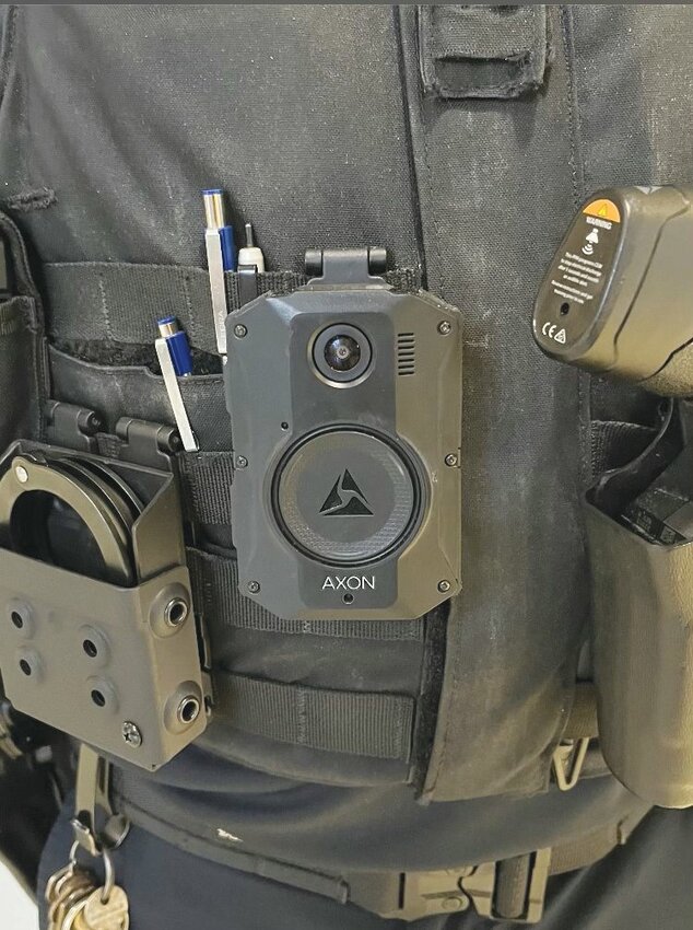 The Clay County Sheriff's Office will test and evaluate body-worn cameras like these worn by the Orange Park Police Department.
