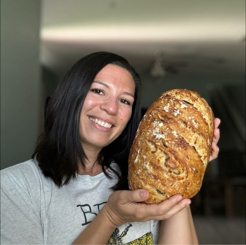 Since April, Melissa Jonyka has been running Hyssop and Honey Sourdough Bakery straight from her kitchen. In a three day process, she makes fermented bread all from scratch.