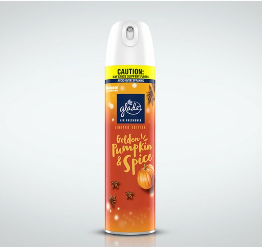 Glade Golden Pumpkin and Spice Air Freshener