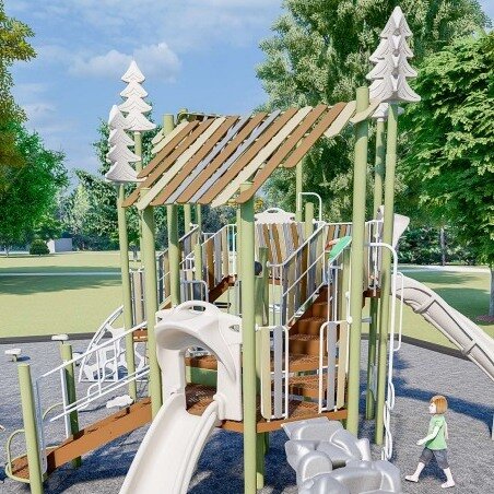 The park is located at 1155 Foxmeadow Trail.