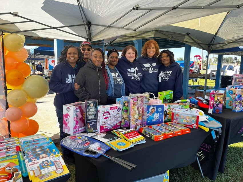 From solely donated funds,  Seeds of Love assists about 200 people each month through their monthly community outreach and family centered programs.