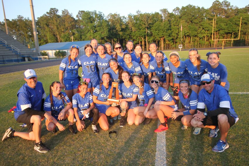 Clay High stayed unbeaten to a district title a se cond year and will face new faces in their region bid to the state tournament.