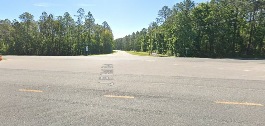 U.S. Highway 17 at J.P. Hall Boulevard south of Green Cove Springs.