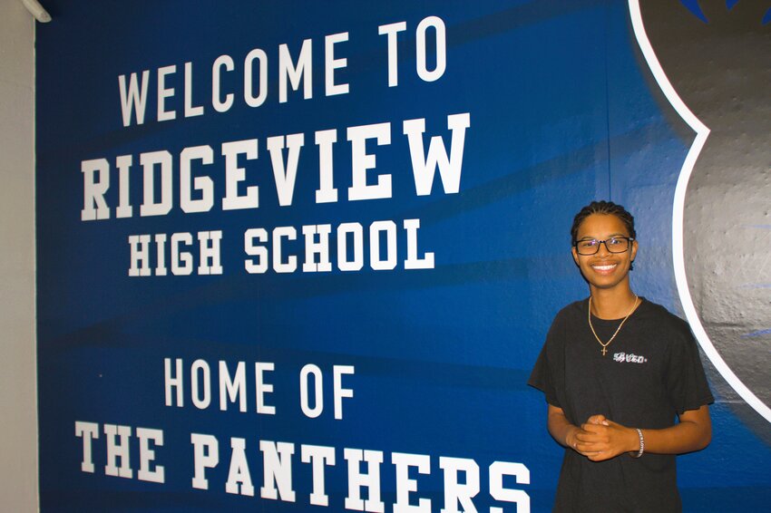 Ridgeview High's Te'Voyn Berry remains positive and insists he focuses on graduation and going to Tuskegee University, despite suffering with two bouts of cancer.