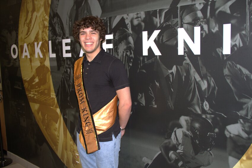 Oakleaf High's Ethan Renault was shy and scared as a freshman, but he forced himself out of his comfort zone to become a popular senior and the Prom King.