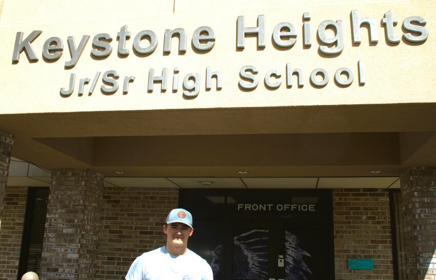 After his parents died in the last six years, Keystone Heights senior Ray Paddock said a truck crash turned his life around.