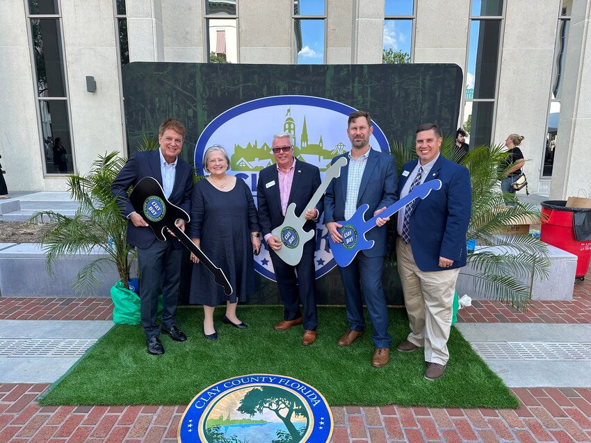 From left: Councilman Glenn Taylor, Councilwoman Winnette Sandlin, Councilman Randy Anderson, Councilman Doug Benefield and Councilman Kenneth Vogel.