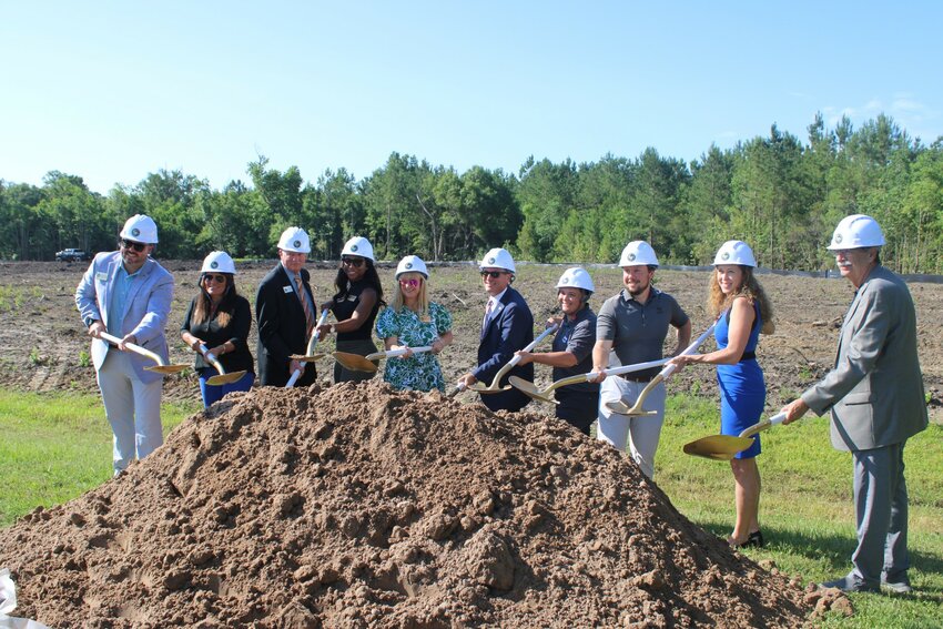 Local officials and community members alike attended the ceremony.