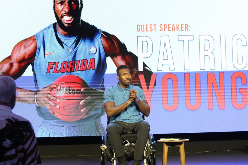 Former University of Florida basketball great Patric Young had his life upended in one single day from a car accident that took his very athletic legs away from him. Young joined True Life Church of Clay on Sunday to tell his story of finding his faith after his life altering day; June 29, 2022.