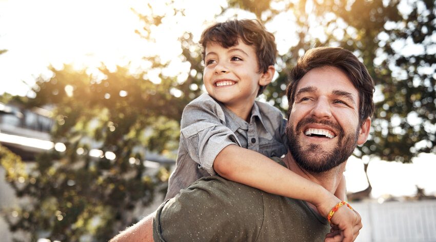 The chances of a child being successful increase in households with a father or father figure.