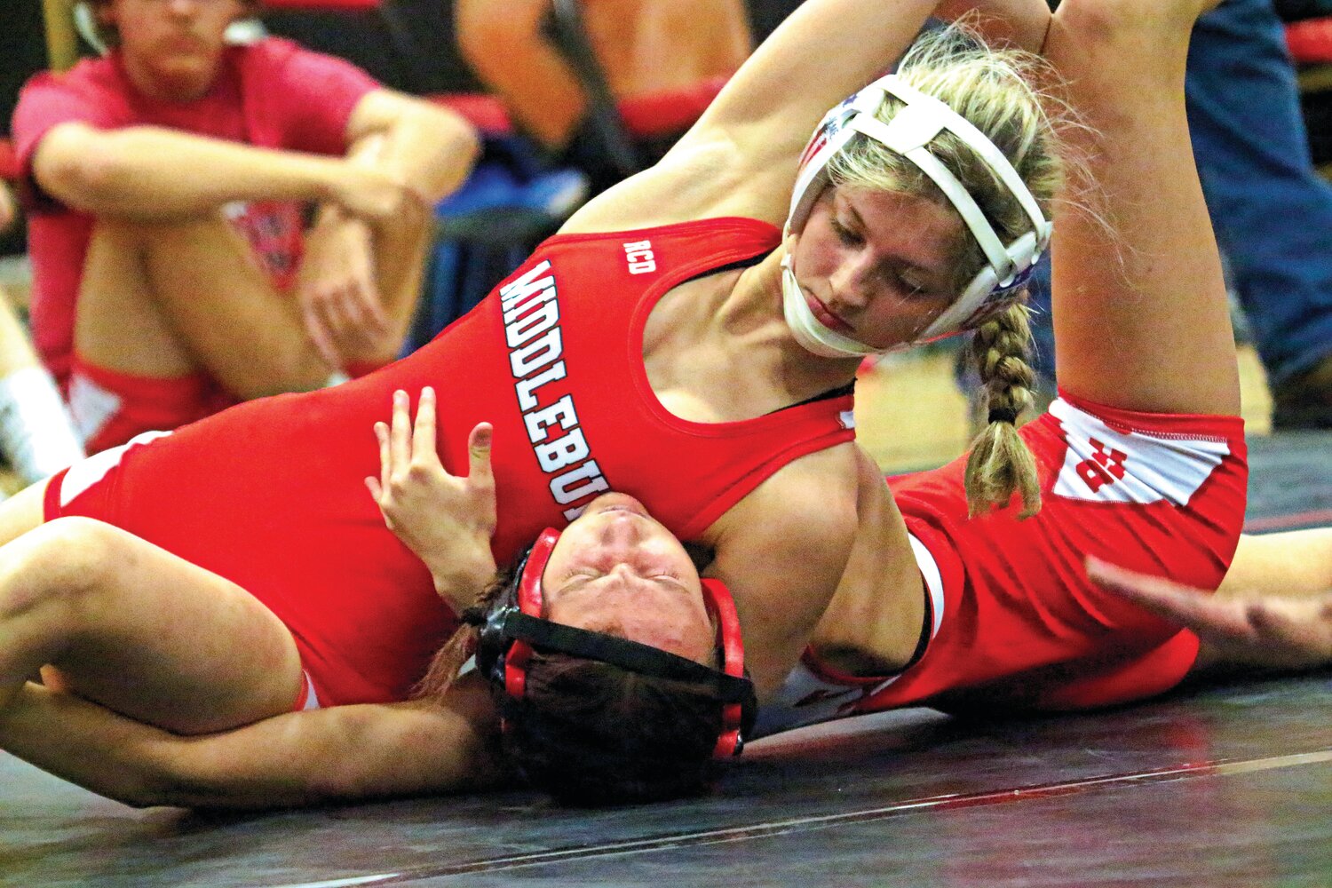 Middleburg wrestler Lilly Bradshaw follows the state-meet footsteps of big sister Gracie into the 2023 season with a list of new moves on the mat.