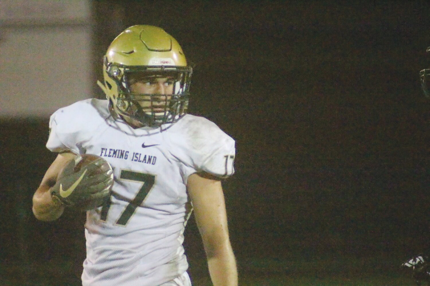 Fleming Island football standout Broden Domenico was a dynamic multi-faceted player for the Golden Eagles and recently earned a college All-Conference selection as a wide receiver at Shenandoah University in Virginia.