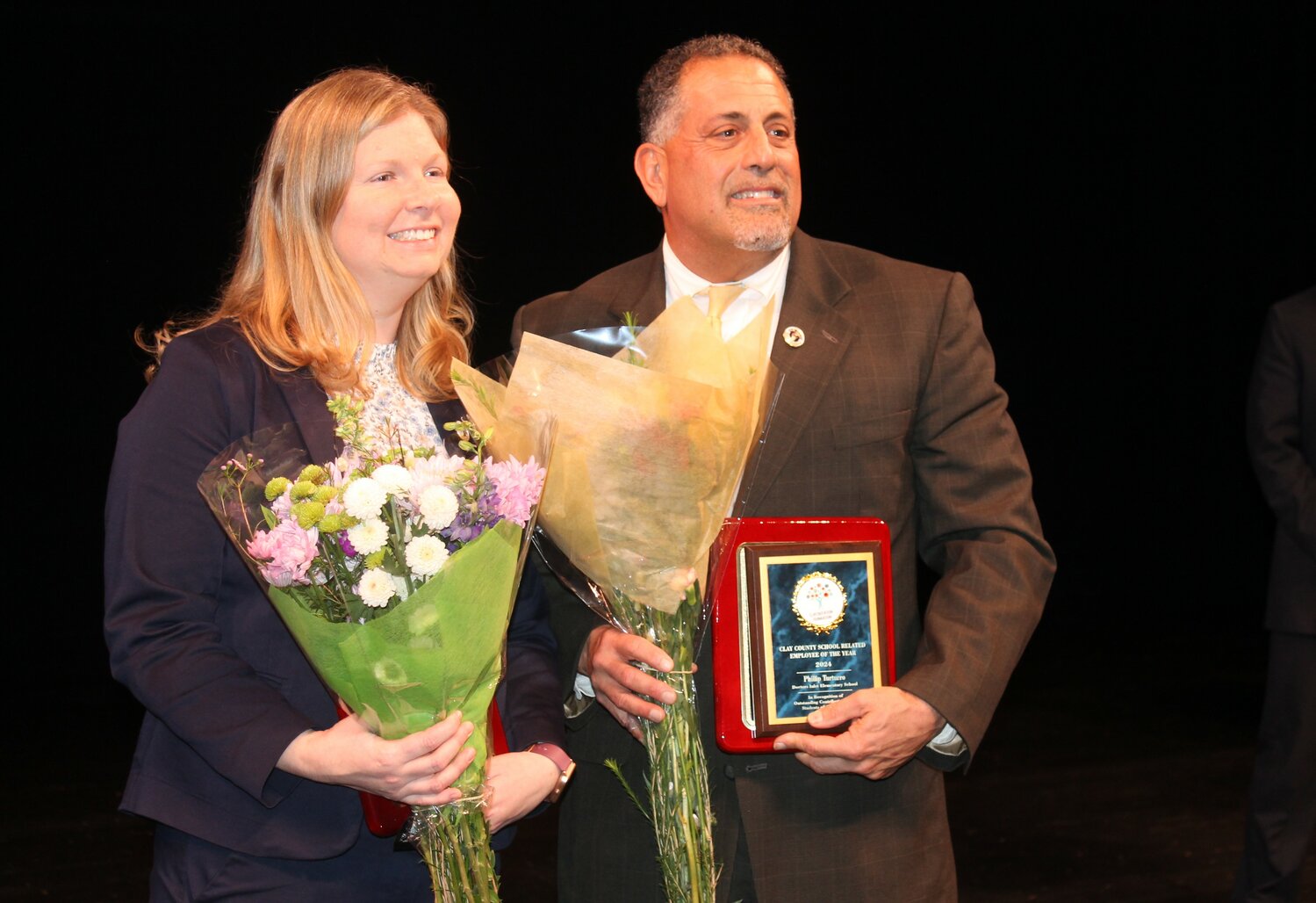 Clay Education Foundation's Teacher of the Year and School-Related Employee of the Year