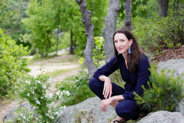 Mary Beth Dziedzic, a licensed clinical social worker, attachment-focused EMDR, registered yoga teacher, and the founder of NOURISH talk walk flow grow, spends some time in her office — or what she refers to as “nature’s playground.”