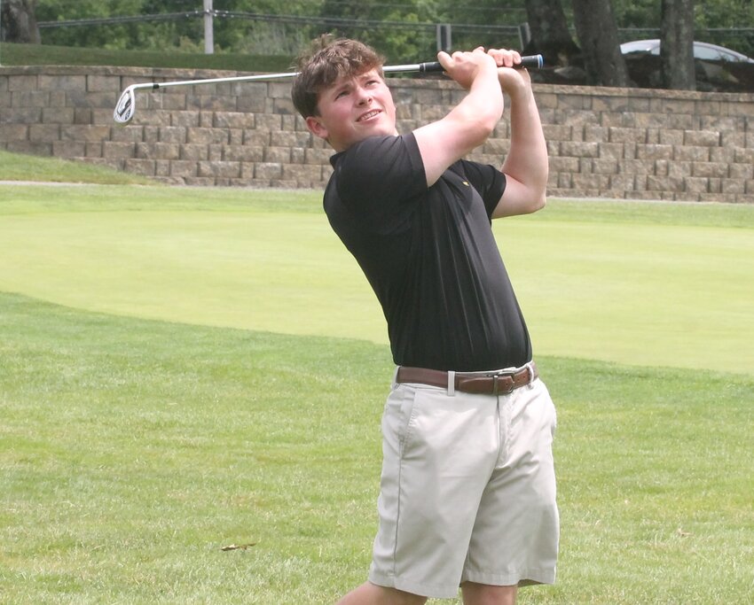 Mt. Hope High School junior Ben Peters was the lone Husky to qualify for the 2025 Rhode Island Interscholastic League State Golf Championships.