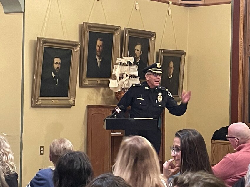 Police Chief Kevin Lynch detailed the safety concerns that he brought to the July 4th Committee back in November.