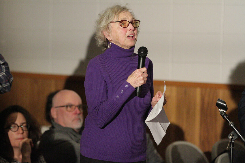 Mary Chase asks a question about the proposed SAVE Act, which proponents say would lead to better election integrity but detractors rebuke by saying it would disenfranchise millions of Americans.
