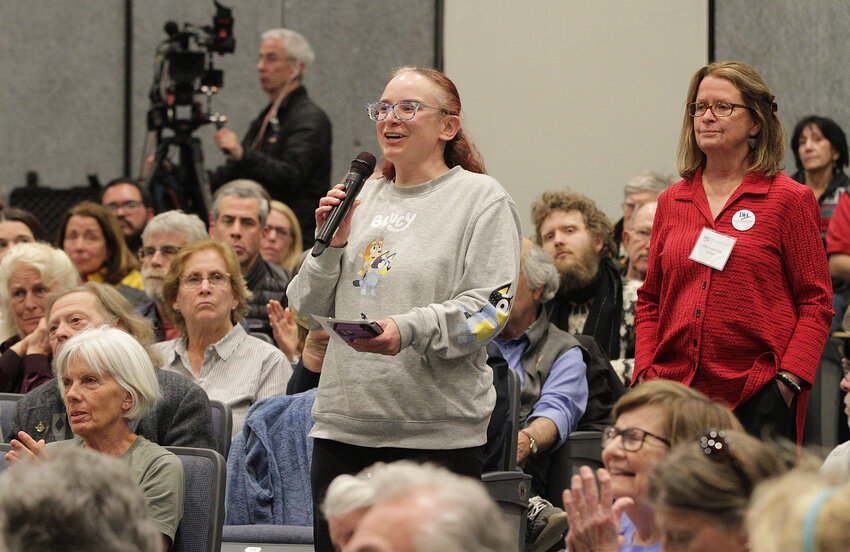 “What’s the best way to fight this hostile government takeover?” asked Diana O'Dell of Portsmouth.