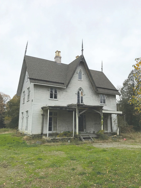 Known as the &quot;Longfield House,&quot; the three-story home was gutted with intentions of turning it into a bed and breakfast, but the work was never completed.