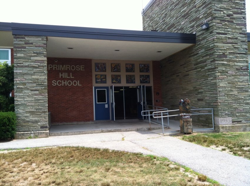 School officials are considering a plan to build a new Grade 3 to 5 on the Primrose Hill School campus or at Hampden Meadows School.