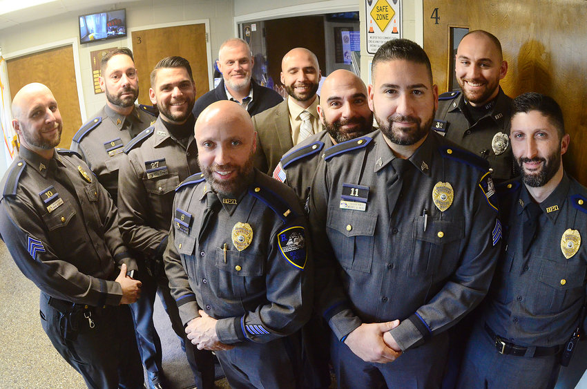 Members of the Bristol Police Department are near the end of their month-long Home Base No Shave campaign, with nearly $3,000 raised to benefit veterans.