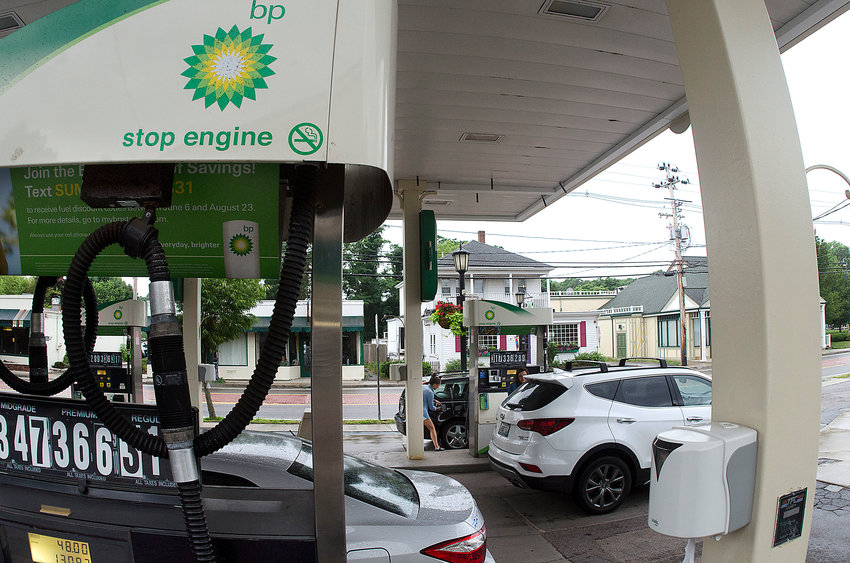 Barrington Town Manager Jim Cunha said town officials had no control over the recent closing of the BP gas station on County Road.